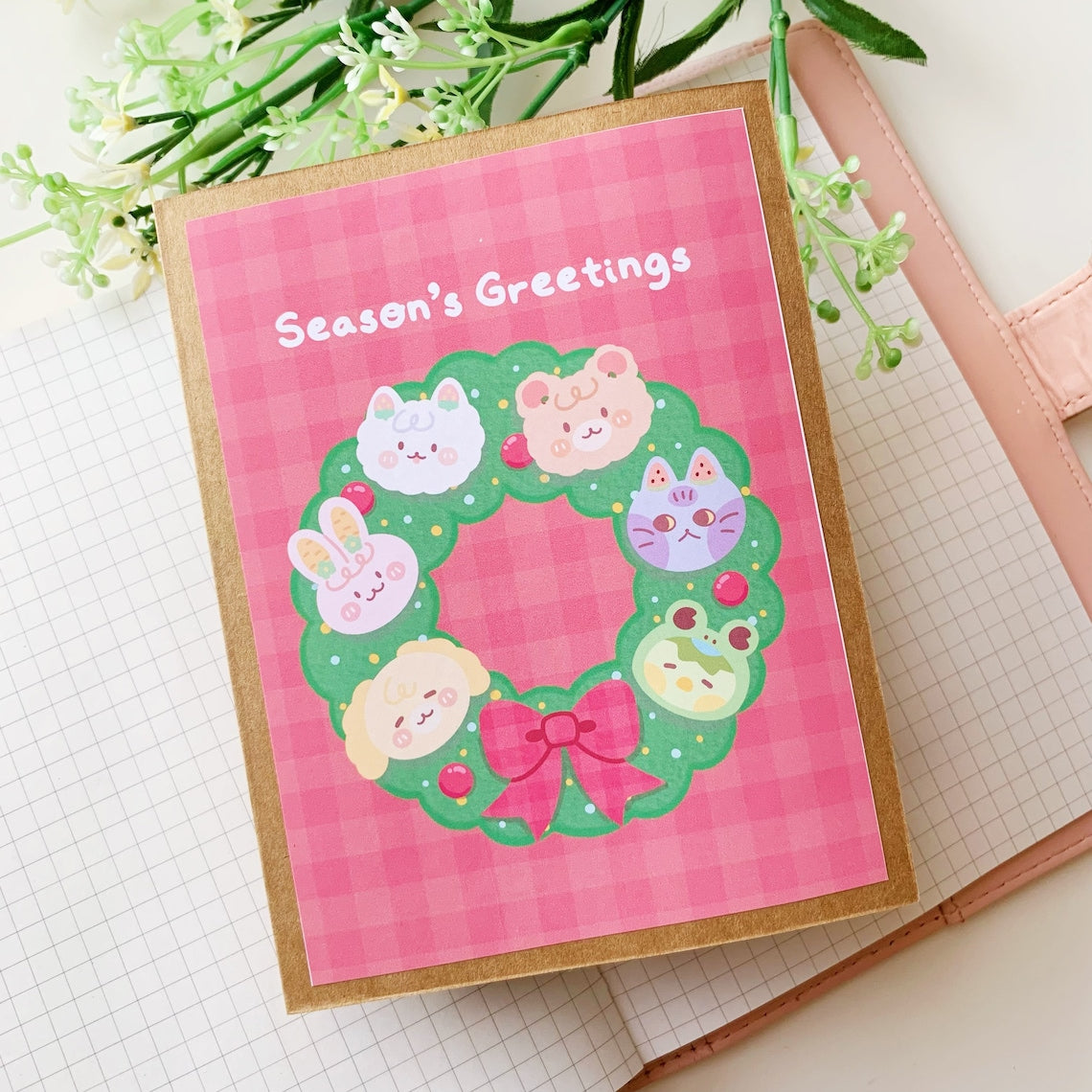 Handmade Holiday/Christmas Cards | Original Characters
