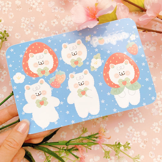 Pompun | Original Character | Matte Vinyl Sticker sheets