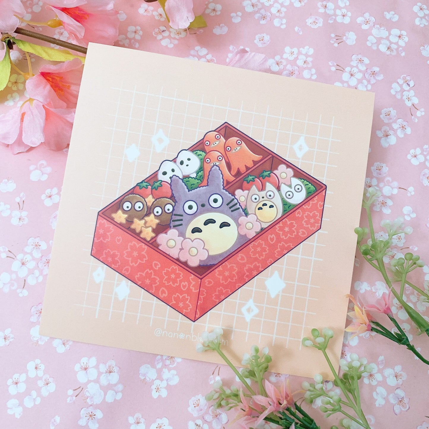 Studio Friends Bento | 5”x5” Print