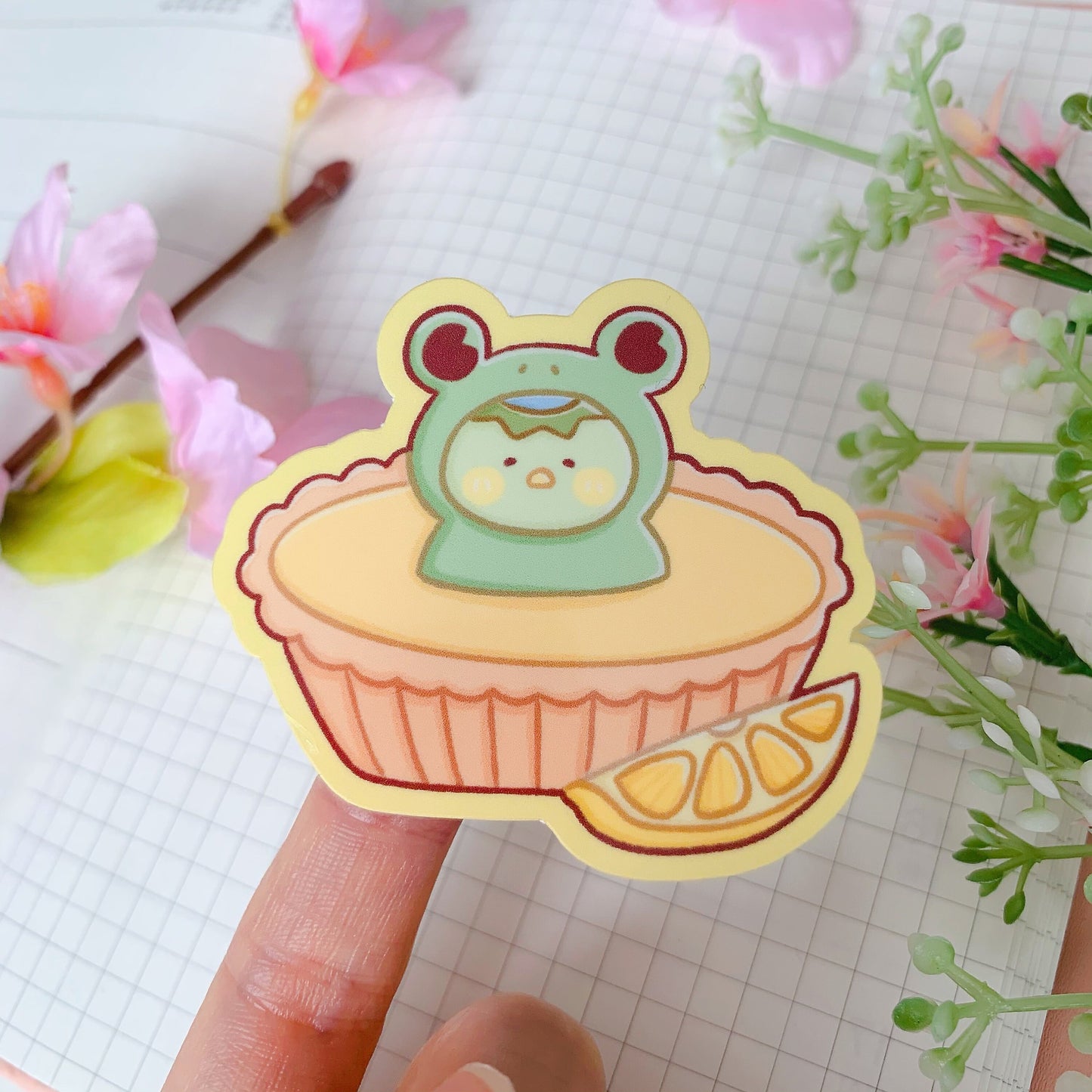 Dessert Time with Kudamono Friends | Original Characters | Laminated Vinyl Stickers