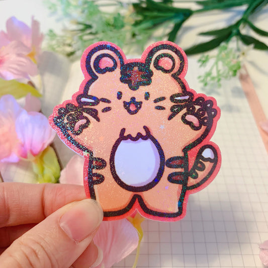 Year of the Tiger | Holographic Vinyl Sticker