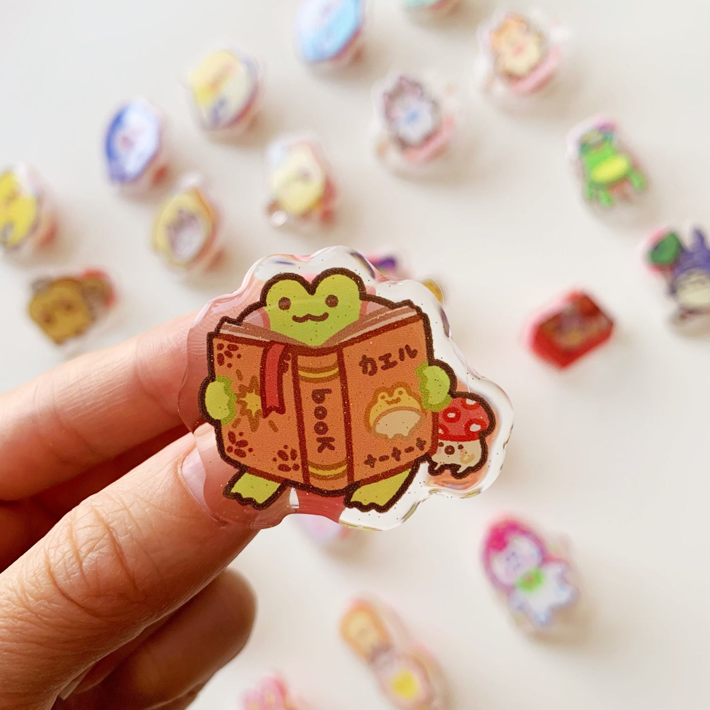 Assorted 1.5” Acrylic Pins (Only Available to Canada Customers)