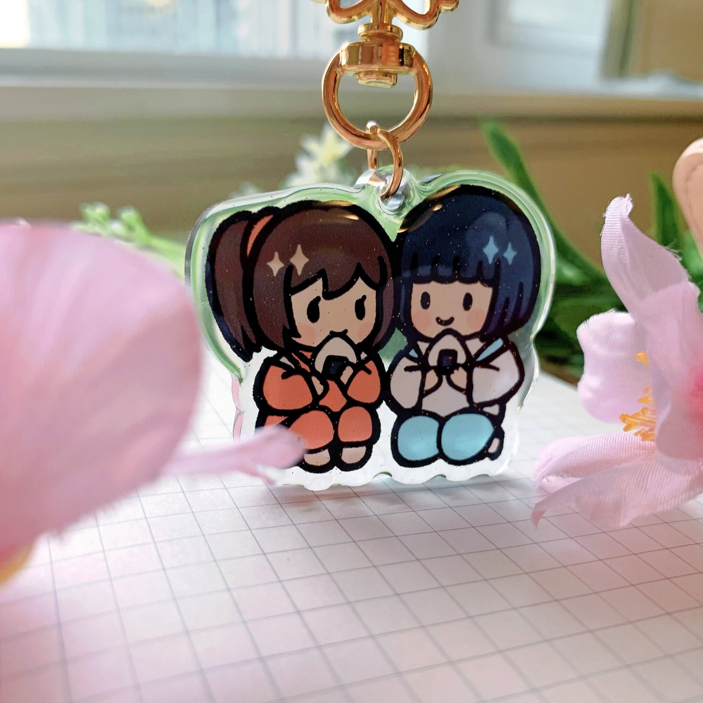 Chi x Haku | Nostalgic Anime | Acrylic Charm | 2 inch