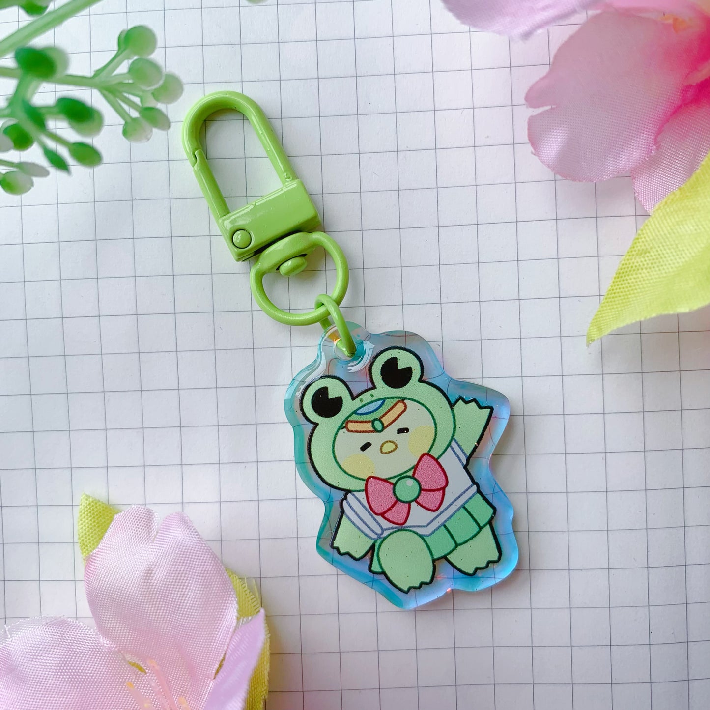 Sailor Kudamono Friends | Mini Rainbow Acrylic Charm | 1.5 inch