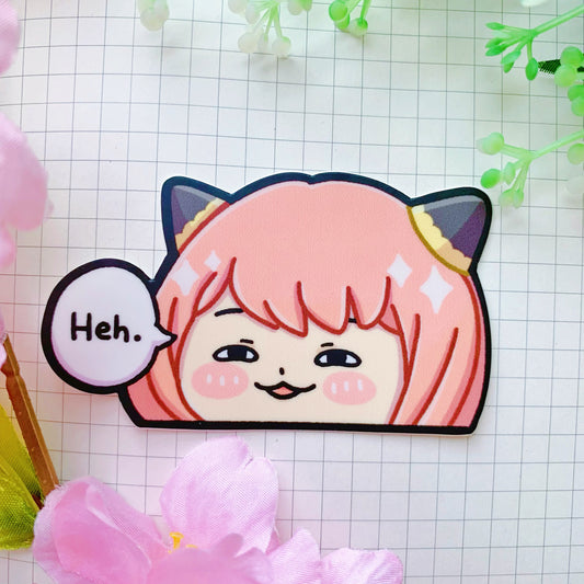 Anya Peeker | Laminated Matte Vinyl Sticker