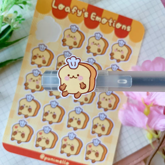 Loafy’s Emotions | Matte Vinyl Sticker sheets