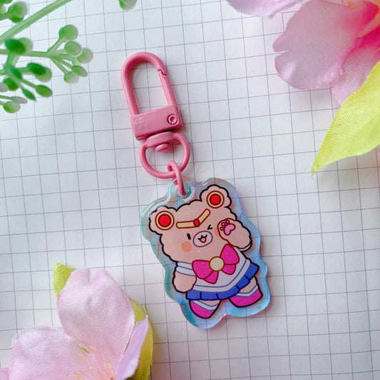 Sailor Kudamono Friends | Mini Rainbow Acrylic Charm | 1.5 inch