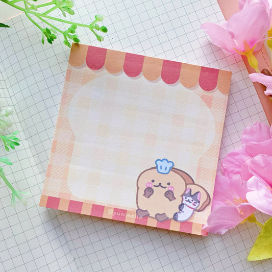 Peppy & Loafy's Bakery | Memopad (50 sheets)