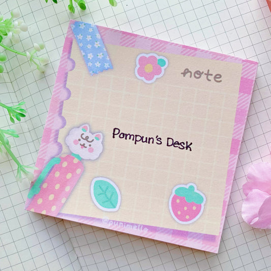 Pompun’s Desk | Memopad (50 sheets)