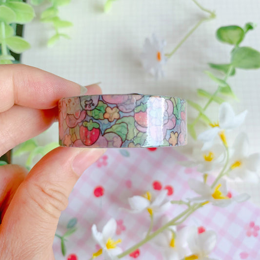 Strawberry Pompun | Washi Tape (Only Available to Canada Customers)