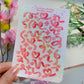 HOLOGRAPHIC Confetti Polco [SERIES 1] | 8 Colour Palettes | Holo Glossy Vinyl Sticker sheet