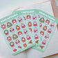 Bunny Christmas | Matte Vinyl Sticker sheets