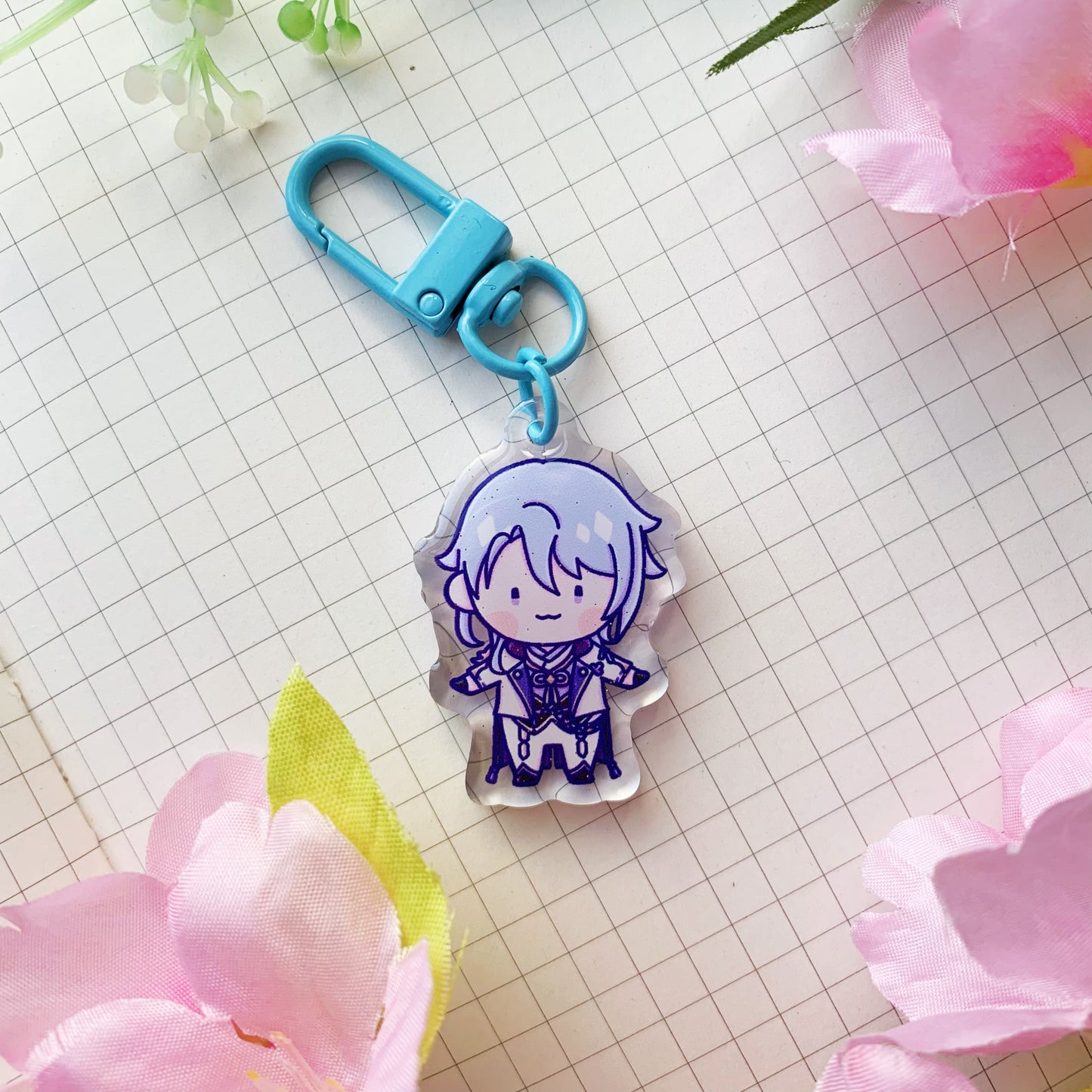 Genshin Baby | Genshin Impact | Mini Sparkly Acrylic Charm | 1.5 inch