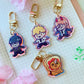 Special 4th Division Pals | Anime | Mini Rainbow Acrylic Charm | 1.5 inch