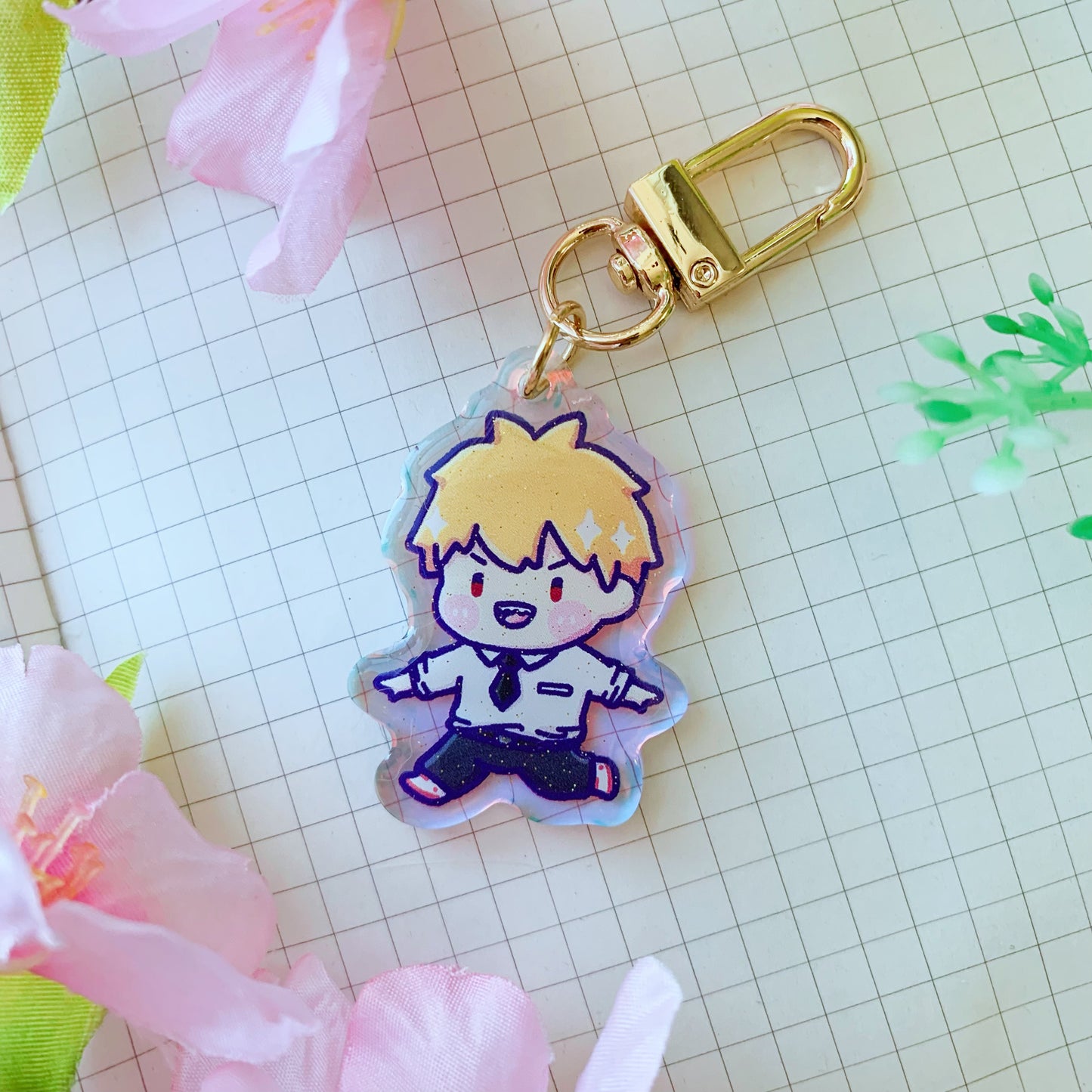 Special 4th Division Pals | Anime | Mini Rainbow Acrylic Charm | 1.5 inch